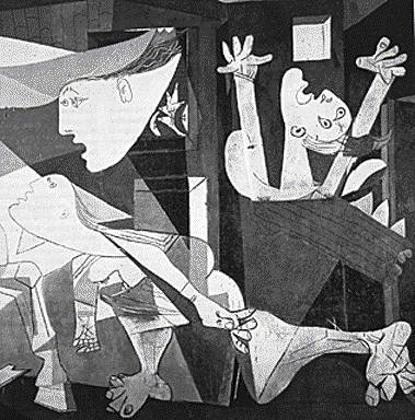 Pablo Picasso, Guernica (particolare)